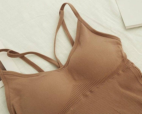 Halter Padded Slim Fit Camisole